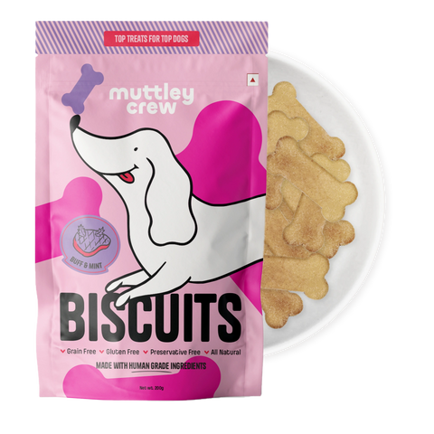 Buff & Mint Biscuits