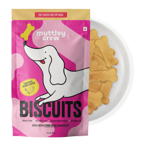 Chicken & Peanut Butter Biscuits