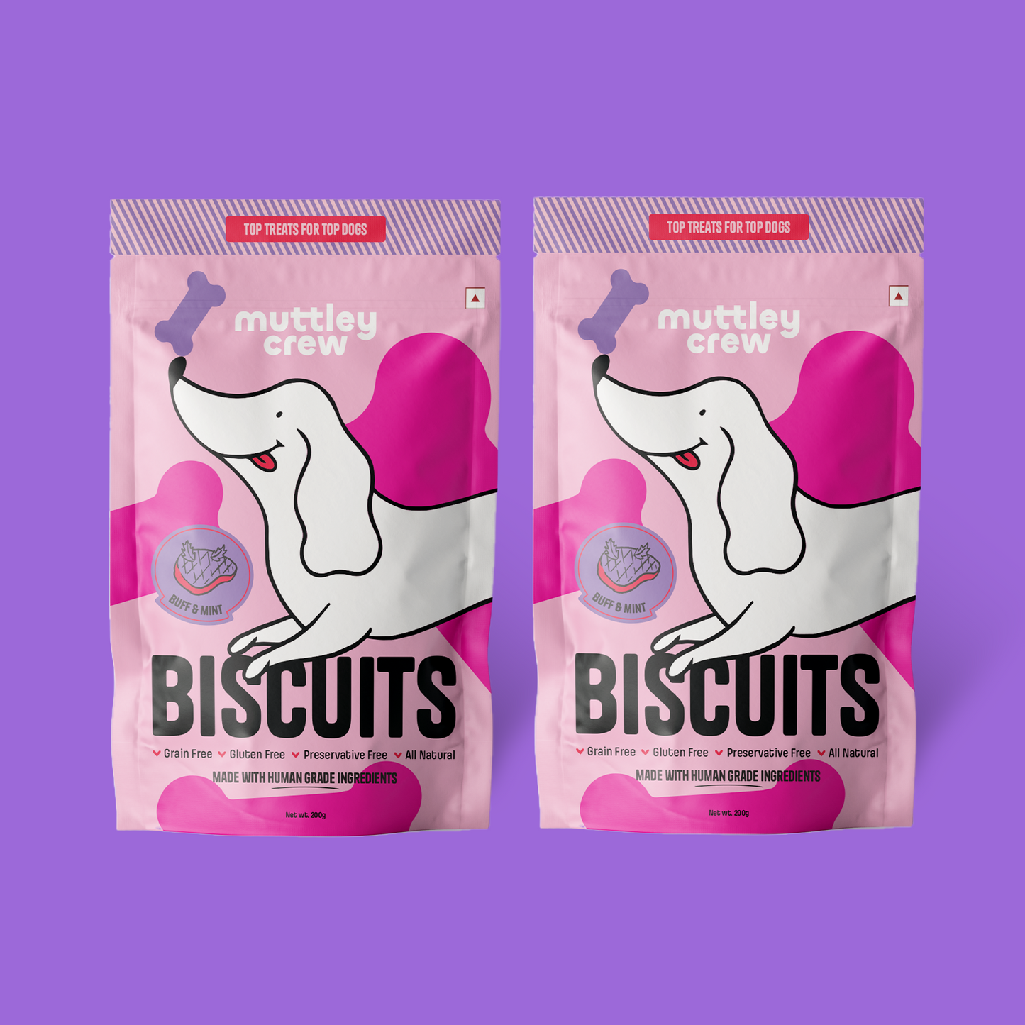 Buff & Mint Biscuits