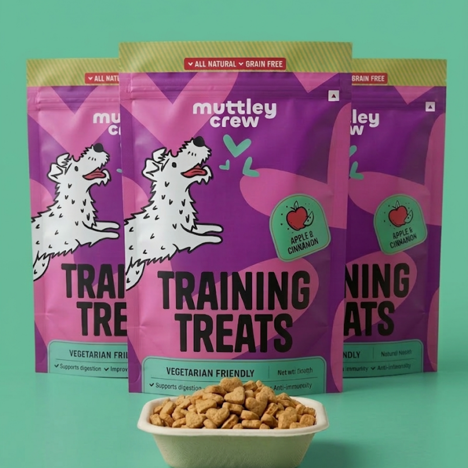 Apple & Cinnamon Training Treats