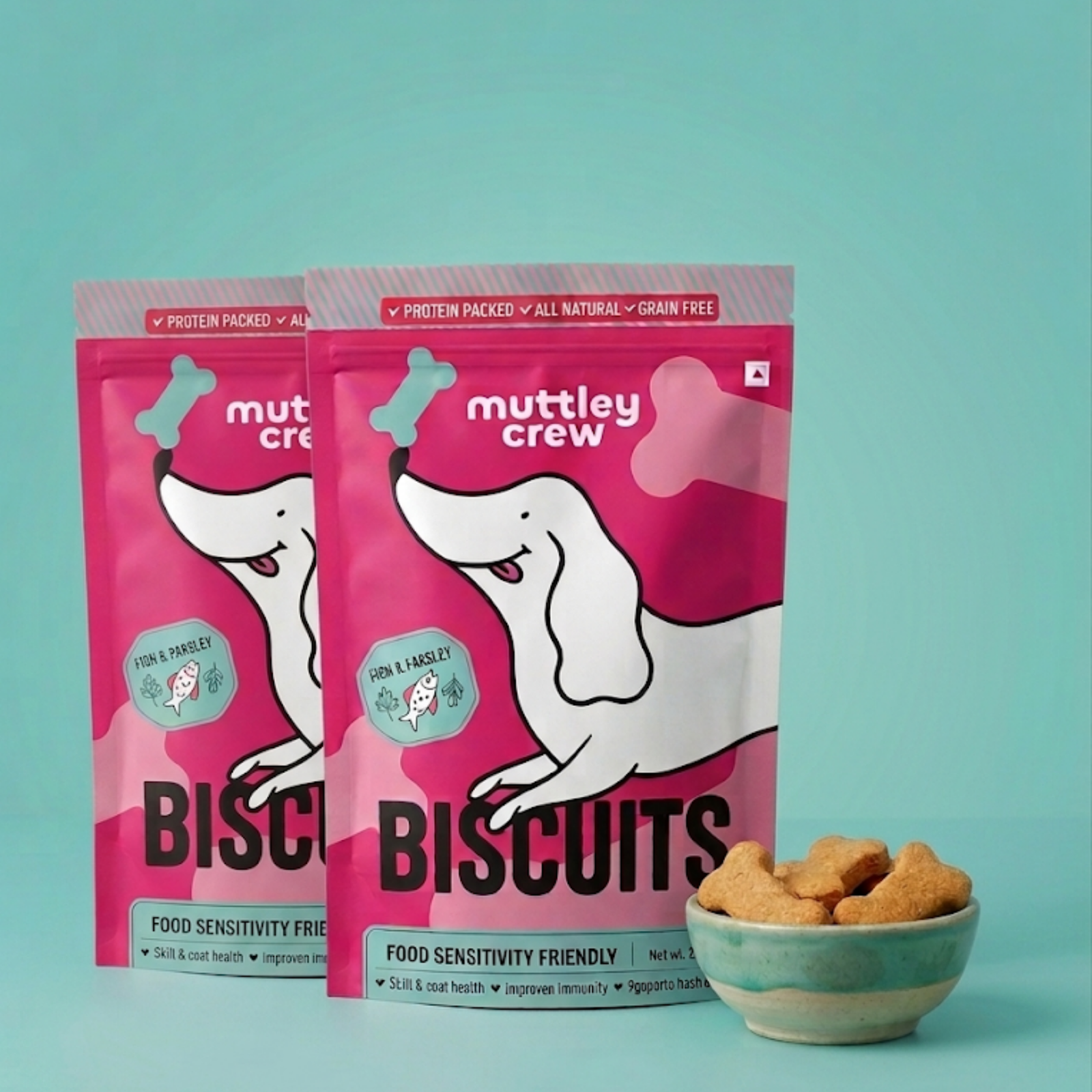 Fish & Parsley Biscuit