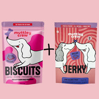 The Buff Stuff-Buff & Mint Biscuits + Buff Lung Jerky