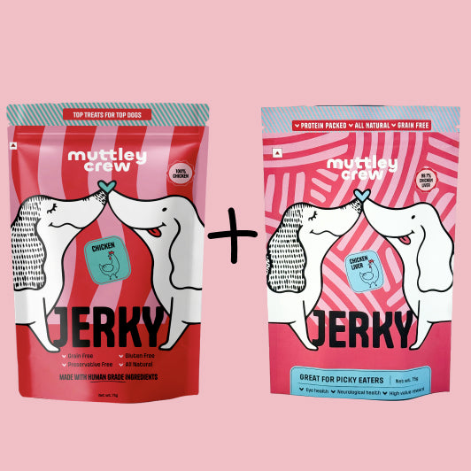 The Liver Lovers Club-  Chicken Liver Jerky + Chicken Jerky