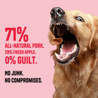 Pork & Apple Jerky - Muttley Crew Pet Treats Private Limited