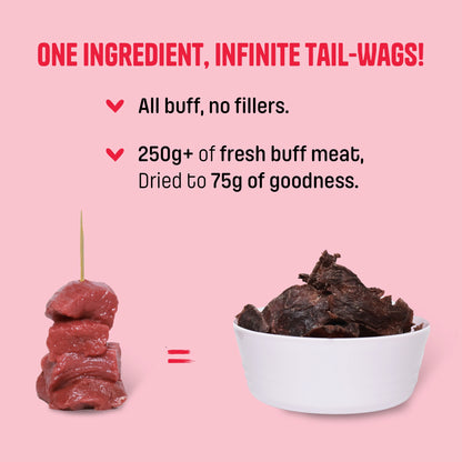 Buff Jerky - Muttley Crew Pet Treats Private Limited