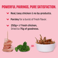 Chicken & Parsley Jerky - Muttley Crew Pet Treats Private Limited