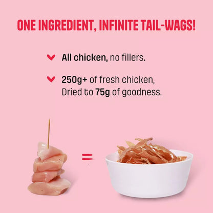 Chicken Jerky - Muttley Crew Pet Treats Private Limited