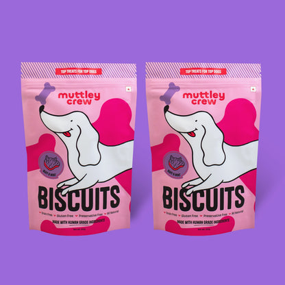 Buff & Mint Biscuits - Muttley Crew Pet Treats Private Limited