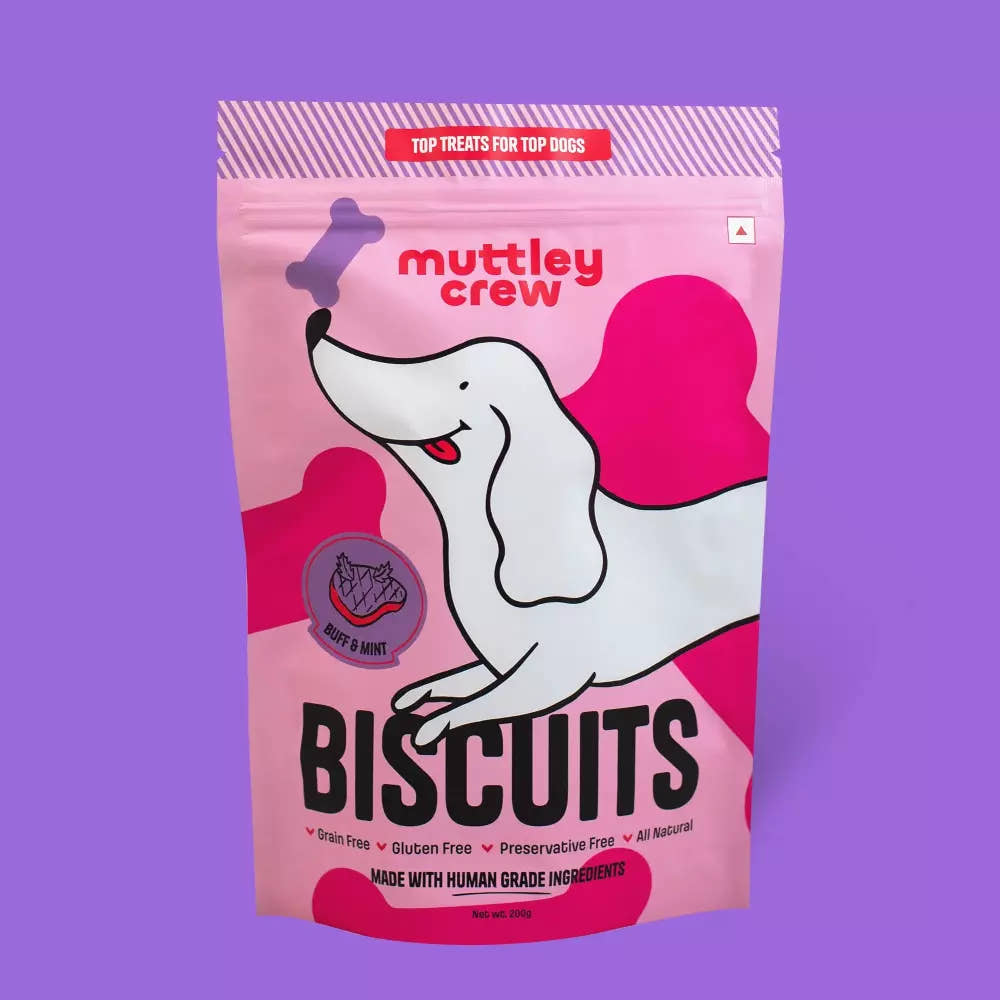 Buff & Mint Biscuits - Muttley Crew Pet Treats Private Limited