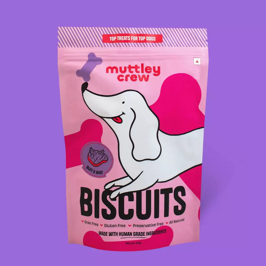 Buff & Mint Biscuits