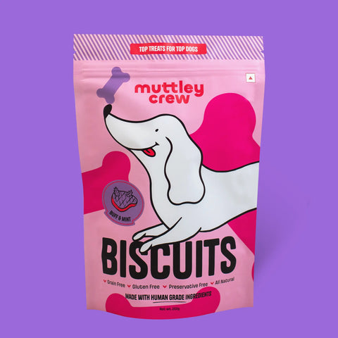Buff & Mint Biscuits