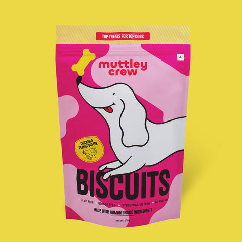 Chicken & Peanut Butter Biscuits